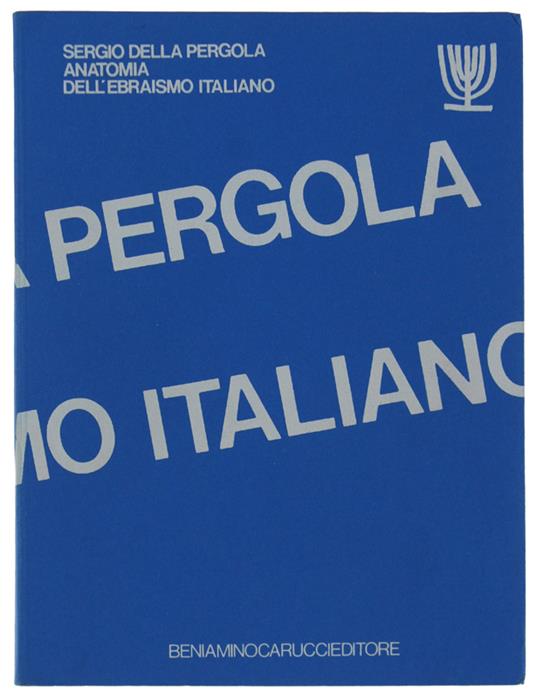 Anatomia Dell'Ebraismo Italiano. Caratteristiche Demografiche, Economiche, Sociali, Religiose E Politiche Di Una Minoranza - Sergio Della Pergola - copertina