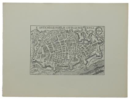 Piacenza: Antica Mappa / Veduta - copertina