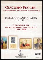 Giacomo Puccini Catalogo antiquario n. 250