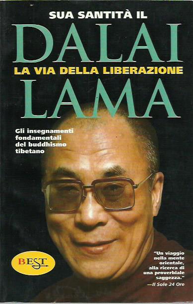 La via della liberazione - Dalai Lama - copertina