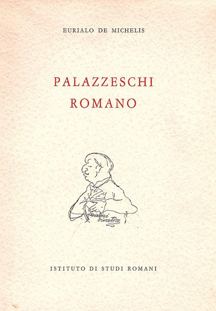 Palazzeschi romano - Eurialo De Michelis - copertina