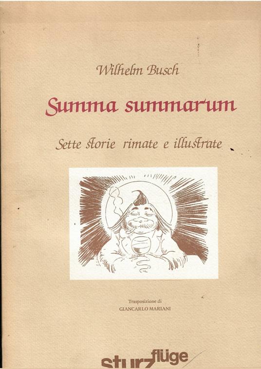 Summa Summarum Sette Storie Rimate e Illustrate - Wilhelm Busch - copertina