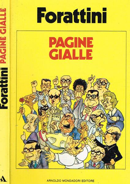 Pagine gialle - Giorgio Forattini - copertina