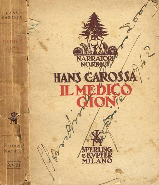 Il medico Gion - Hans Carossa - copertina