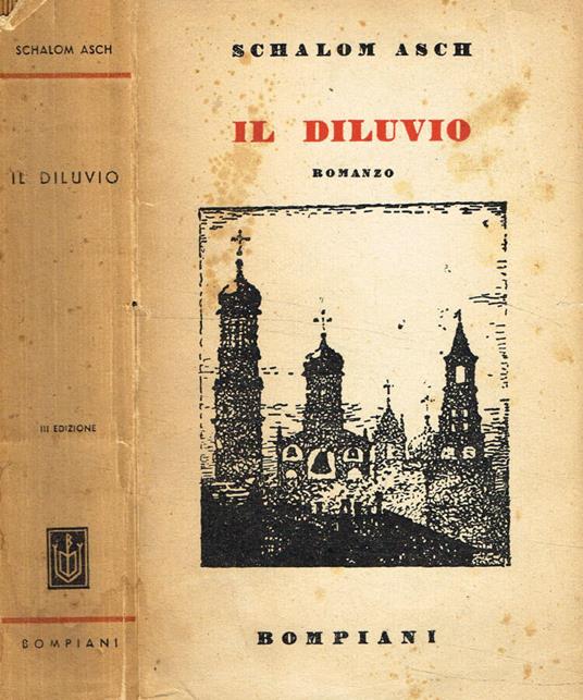 Il diluvio - Sholem Asch - copertina