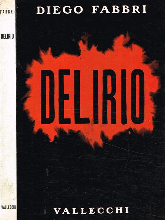 Delirio - Diego Fabbri - copertina