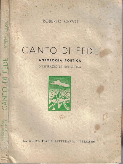 Canto di fede - copertina