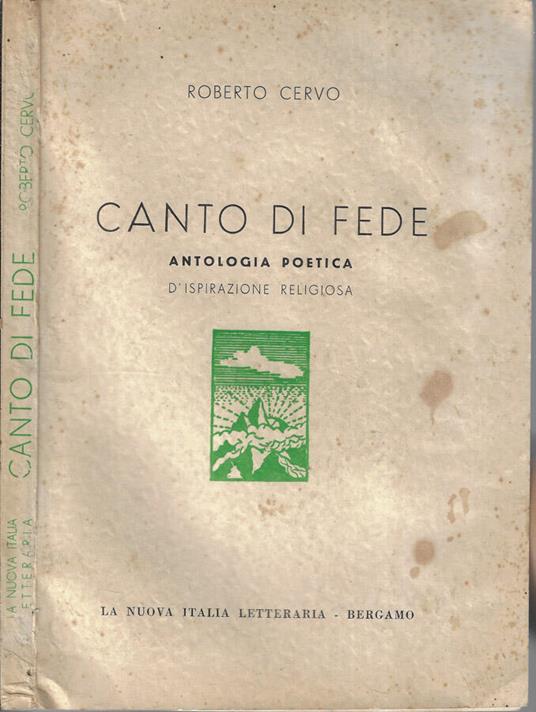 Canto di fede - copertina