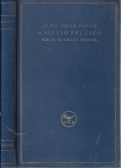 Le più belle pagine di Silvio Pellico - copertina