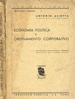 Economia politica e ordinamento corporativo