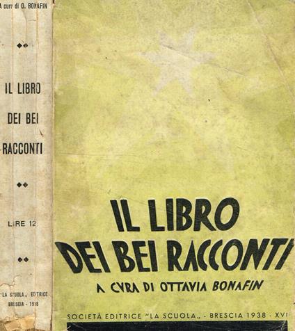 Il libro dei bei racconti - copertina