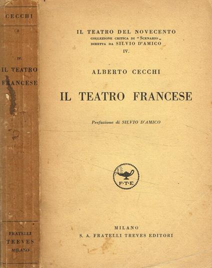 Il teatro Francese - Alberto Cecchi - copertina