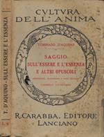 Saggio sull'essere e l'essenza e altri opuscoli