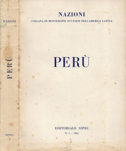 Perù - copertina