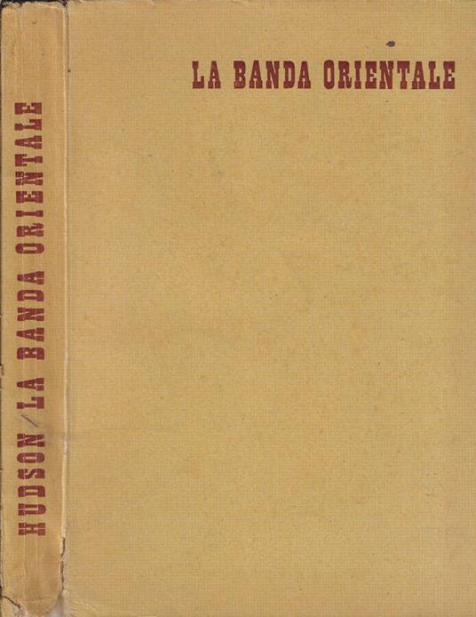 La banda orientale - William H. Hudson - copertina