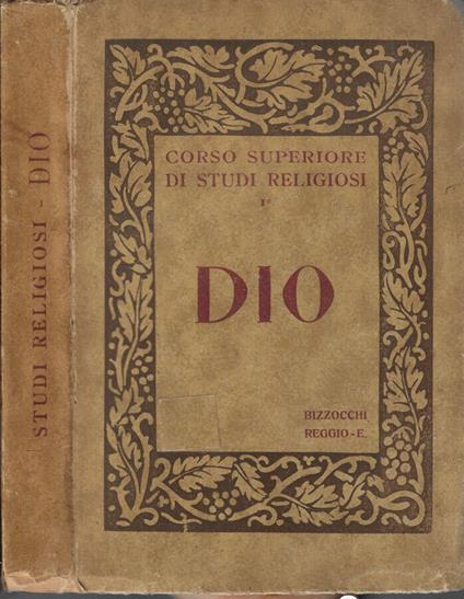 Dio - copertina