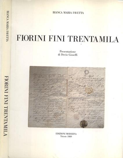 Fiorini fini trentamila - Bianca Maria Favetta - copertina