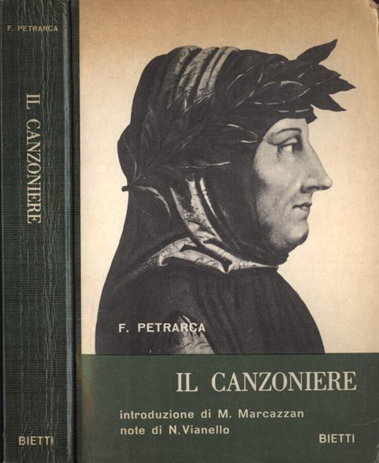 Il canzoniere - Francesco Petrarca - copertina