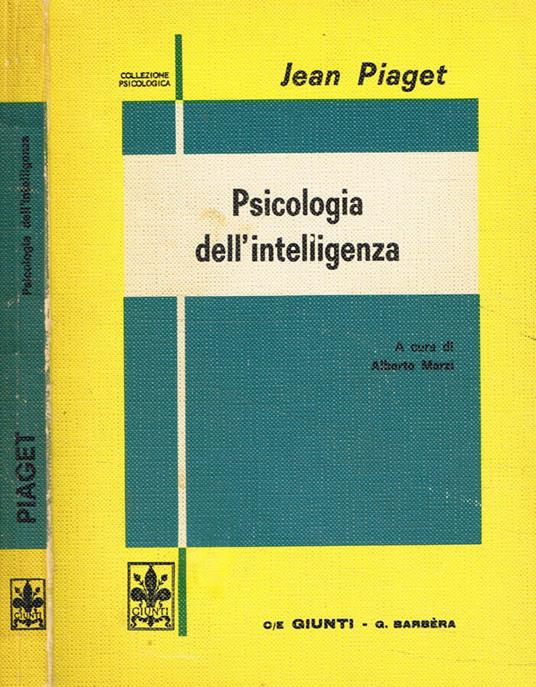 Psicologia dell intelligenza Jean Piaget Libro Usato Giunti