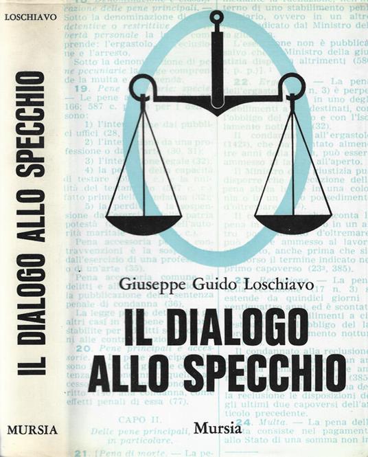 Il Dialogo allo specchio - Giuseppe Guido Loschiavo - copertina