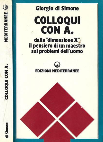 Colloqui con A - Giorgio Di Simone - copertina