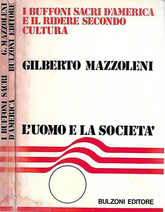 I Buffoni sacri d'America e il ridere secondo cultura - Gilberto Mazzoleni - copertina