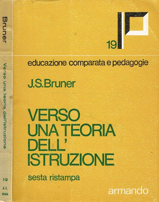 Verso una teoria dell'istruzione - Jerome S. Bruner - copertina