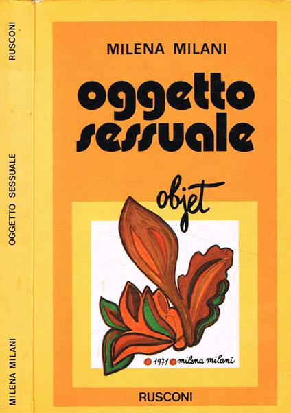 Oggetto sessuale - Milena Milani - copertina