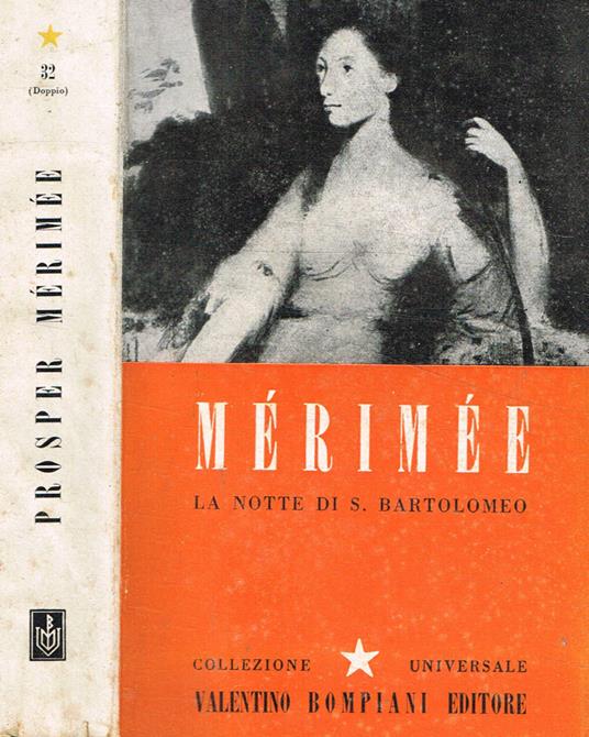 La notte di San Bartolomeo - Prosper Mérimée - copertina