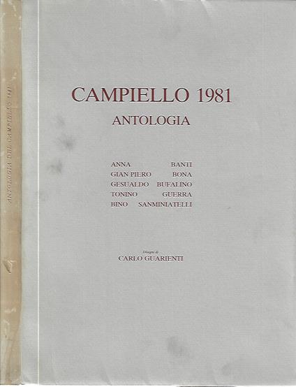 Antologia del Campiello 1981 - copertina