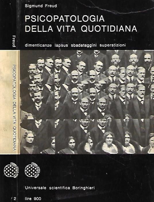 Psicopatologia della vita quotidiana - Sigmund Freud - copertina