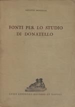 Fonti per lo studio di Donatello