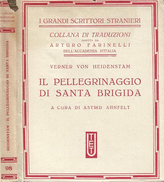 Il Pellegrinaggio di Santa Brigida - Verner von Heidenstam - copertina