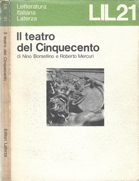 Il Teatro del Cinquecento - copertina