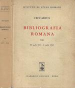 Bibliografia Romana, vol. VII, 21 aprile 1951 - 21 aprile 1952