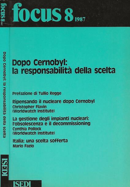 Dopo Cernobyl: la responsabilità della scelta - copertina