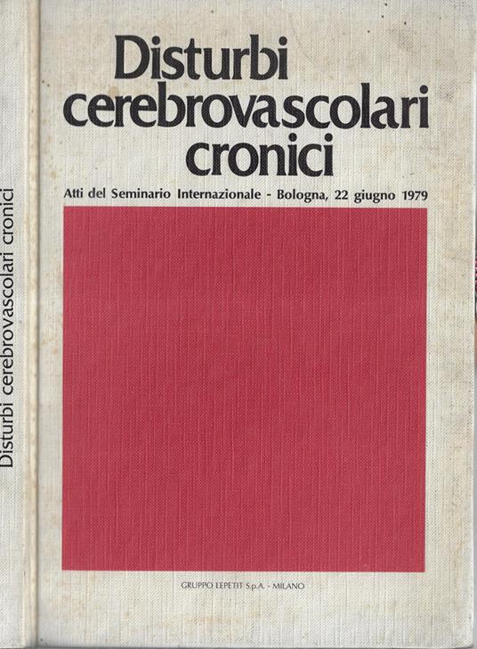 Disturbi cerebrovascolari cronici - copertina