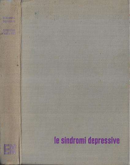 Le sindromi depressive - copertina