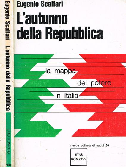 L' Autunno della repubblica - Eugenio Scalfari - copertina