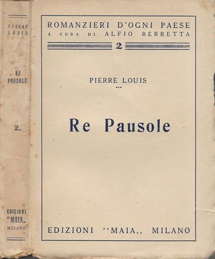 Re Pausole - Pierre Louki - copertina