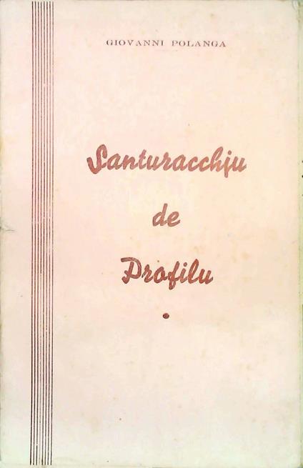 Santuracchiu de Profilu - Giovanni Polara - copertina