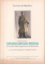 Commemorazione a Giovanni Gioviano Pontano in occasione della inaugurazione del Monumento