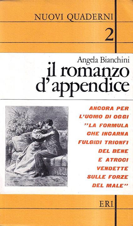 Il Romanzo d'Appendice - Angela Bianchini - copertina