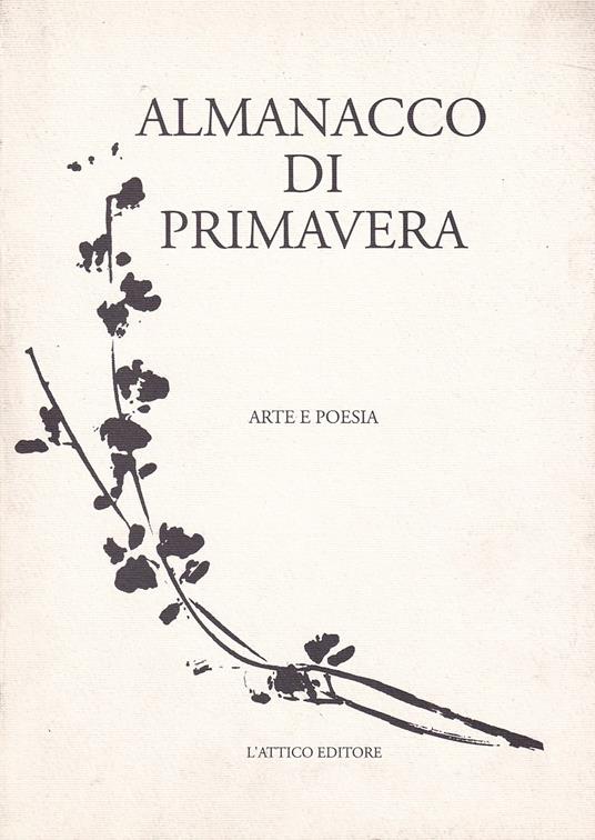 Almanacco di primavera. Arte e poesia - copertina