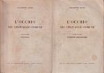 L' occhio nel linguaggio comune (Vol. I e II)