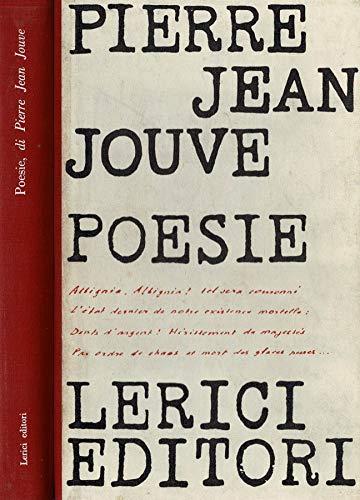 Poesie - Pierre Jean Jouve - copertina