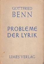 Probleme der Lyrik