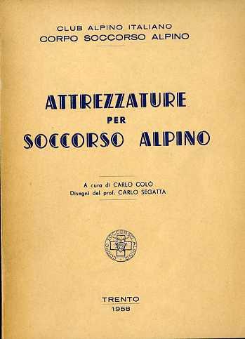 Attrezzature per soccorso alpino - Carlo Clò - copertina