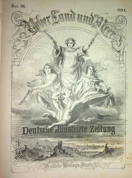 Über Land und Meer: allgemeine illustrirte Zeitung: Band 66 (1891): N.27-52 - copertina