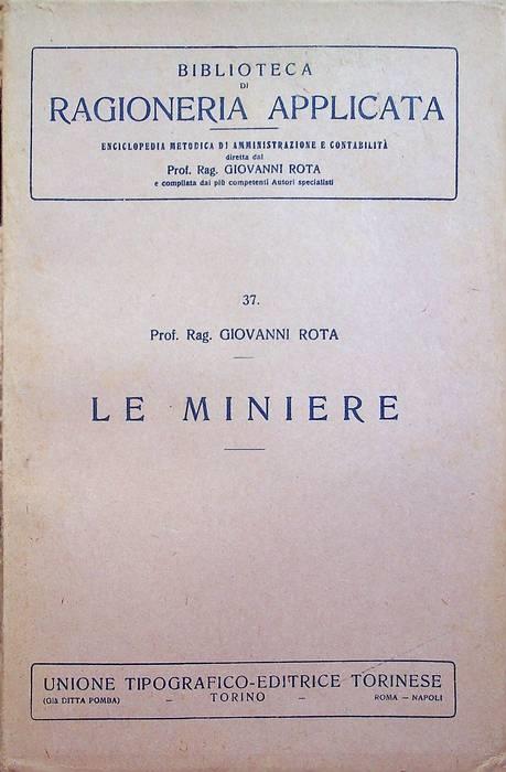 Le miniere - Giovanni Rota - copertina